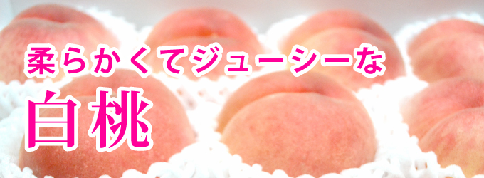 柔らかくてジューシーな桃